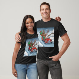 Camiseta Hogar De Manejo De Renos Para Navidades