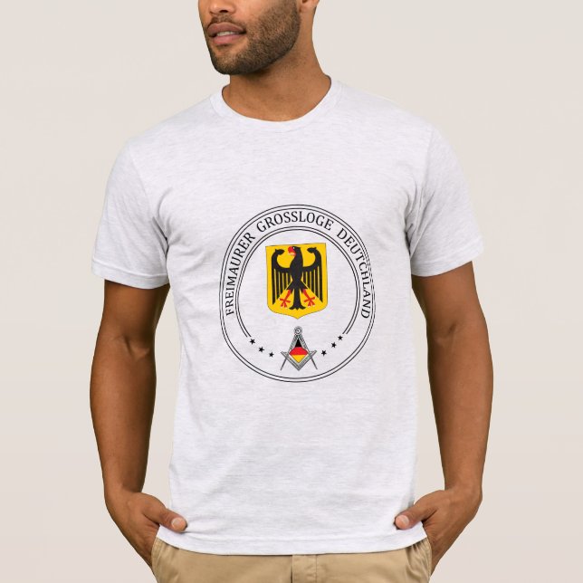 Camiseta Hogar de masonería de Alemania (Anverso)