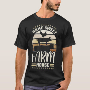 Camiseta Hogar de mujeres Dulce Casa de Granjas, Granja Ani