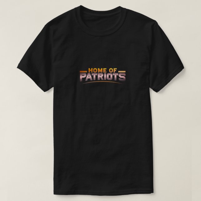 Camiseta Hogar de Patriotas (Diseño del anverso)