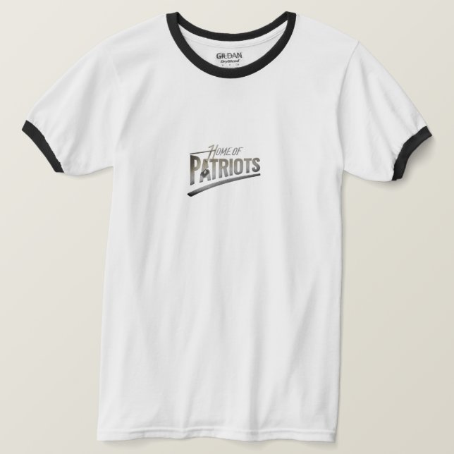 Camiseta Hogar de Patriotas (Anverso del diseño)