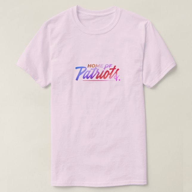 Camiseta Hogar de Patriotas (Diseño del anverso)