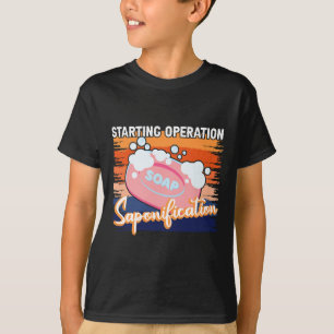 Camiseta Hogar de Saponificación de inicio de operación de 