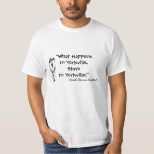 Camiseta ¡Hogar de Yorkville del humor de Dennis Hastert