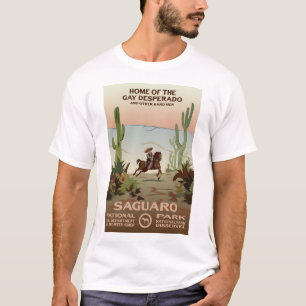 Camiseta Hogar del Desperado Gay - Parque Nacional Saguaro