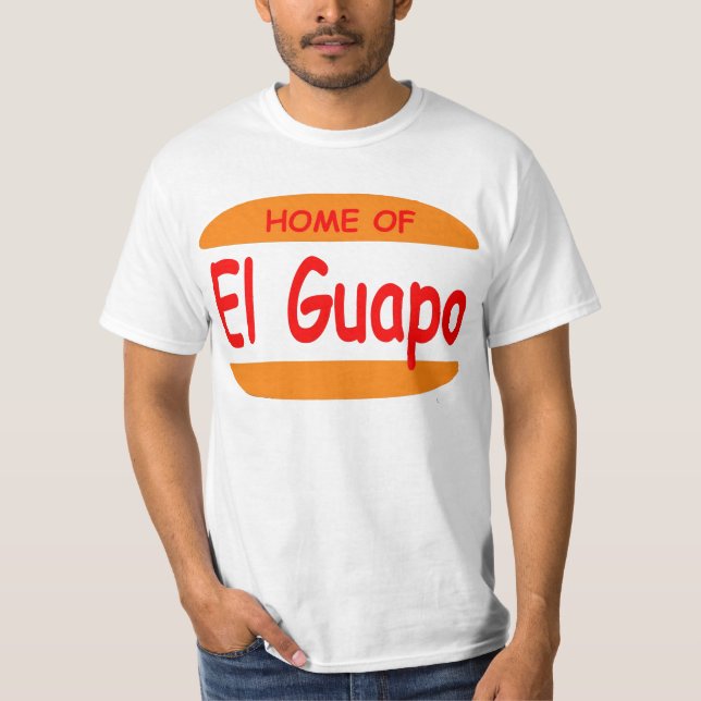 Camiseta Hogar del EL Guapo (Anverso)