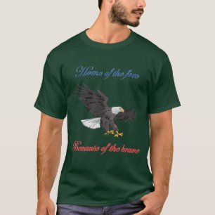 Camiseta Hogar del libre debido al valiente