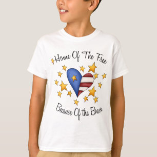 Camiseta Hogar del libre debido al valiente