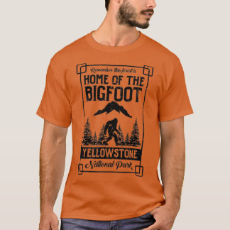 Camiseta Hogar del regalo del Parque Nacional de Yellowston
