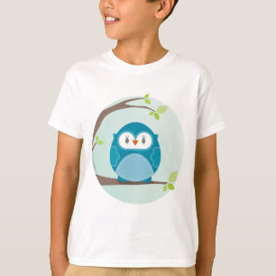 Camiseta HOGAR DORMITORIO :: Lechuza en un árbol 5