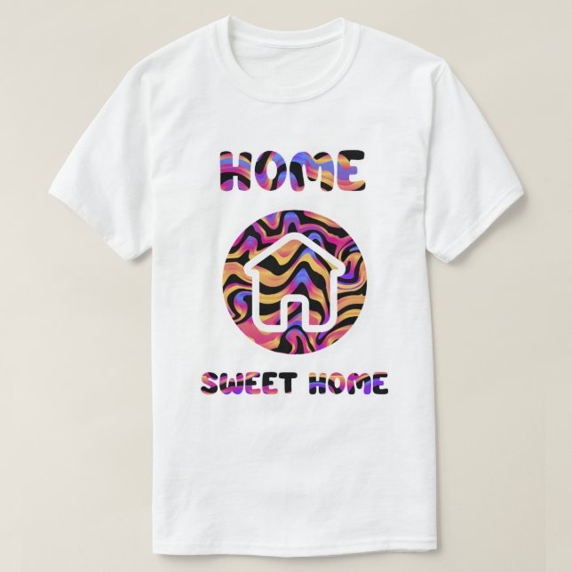Camiseta Hogar dulce hogar (Diseño del anverso)
