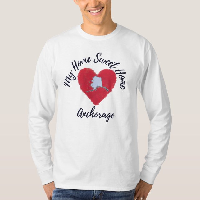 Camiseta Hogar Dulce Hogar Anchorage (Anverso)
