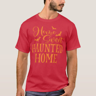 Camiseta Hogar dulce hogar embrujado asusta noche de Hallow