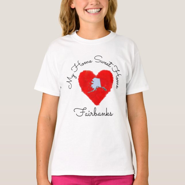 Camiseta Hogar Dulce Hogar Fairbanks (Anverso)