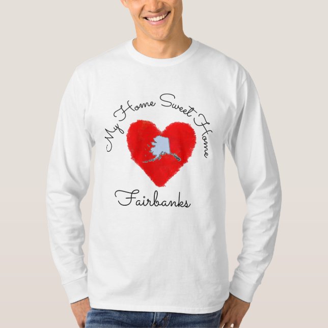 Camiseta Hogar Dulce Hogar Fairbanks (Anverso)