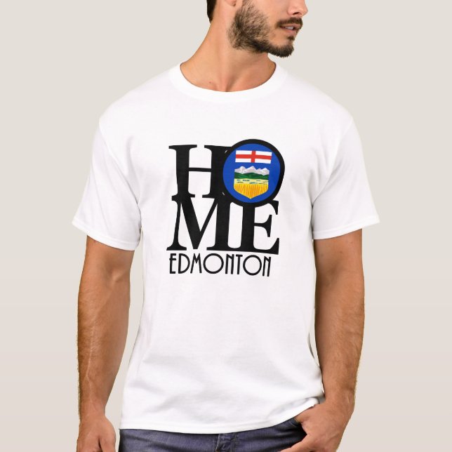 Camiseta HOGAR Edmonton Alberta (Anverso)