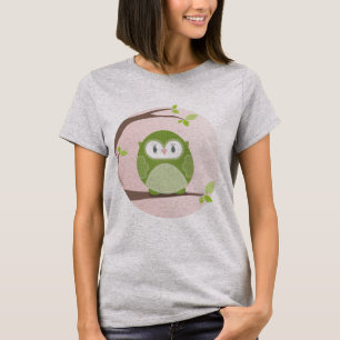 Camiseta HOGAR EN EL HOGAR :: Lechuza en un árbol 2