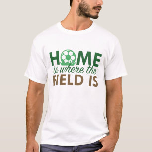 Camiseta Hogar Es Donde Está El Campo