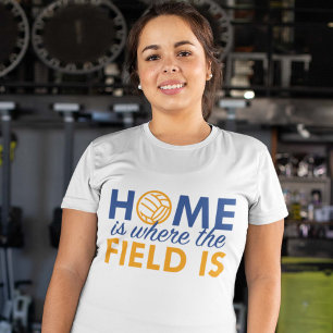 Camiseta Hogar es donde está el campo