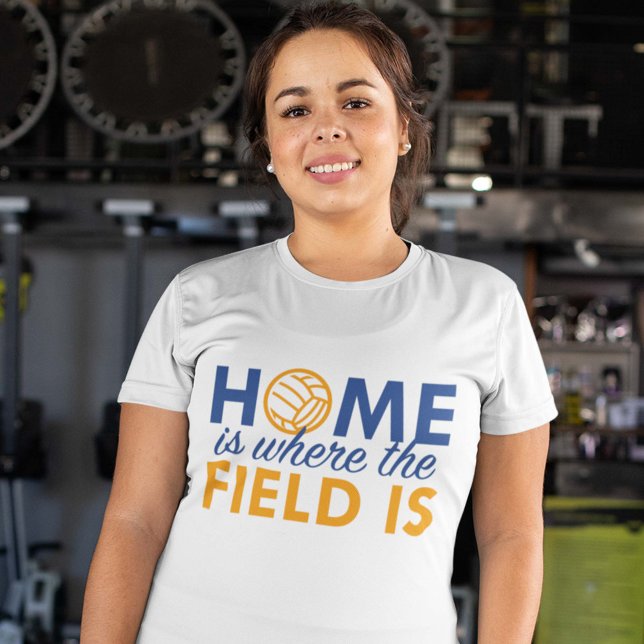 Camiseta Hogar es donde está el campo (Home Is Where The Field Is T-Shirt)