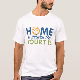 Camiseta Hogar Es Donde Está El Tribunal