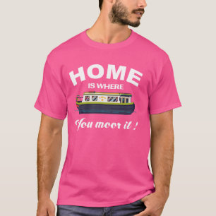 Camiseta Hogar es donde te mueres y te das una curiosa cita