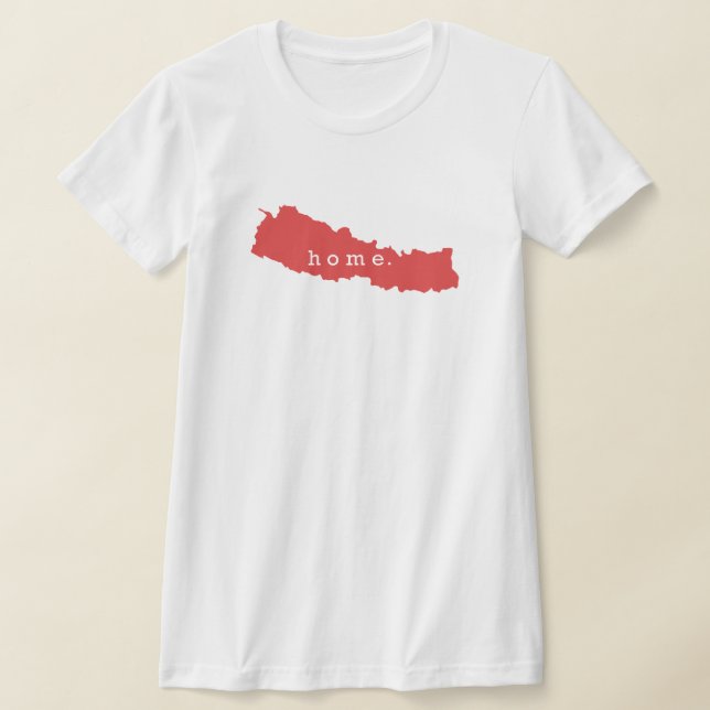 Camiseta Hogar es Nepal (Distribución)