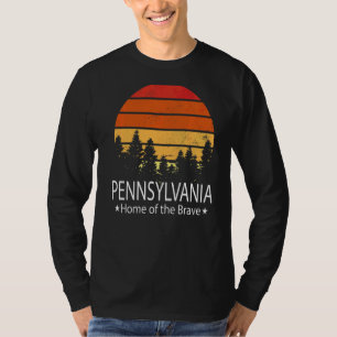 Camiseta Hogar Estatal De Pennsylvania De La Valiente Pensi