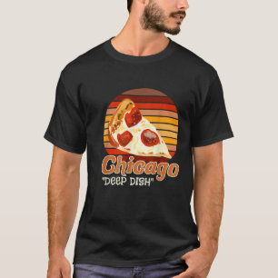 Camiseta Hogar estilo retro Chi Town Wind City Chicago Deep