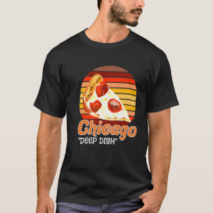 Camiseta Hogar estilo retro Chi Town Wind City Chicago Deep