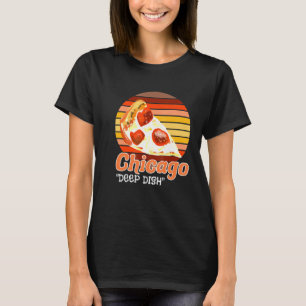 Camiseta Hogar estilo retro Chi Town Wind City Chicago Deep