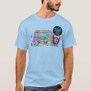 Camiseta Hogar Foster para amigos imaginarios Autobús esc