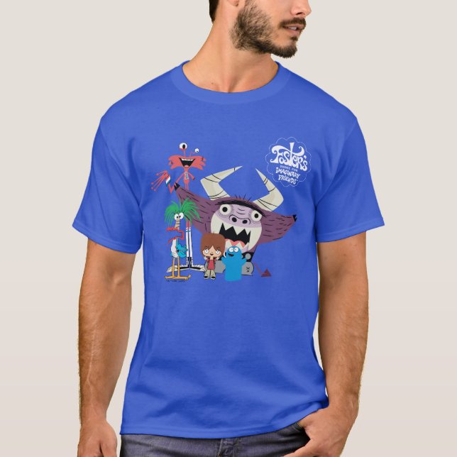Camiseta Hogar Foster para amigos imaginarios | Bienvenida (Anverso)