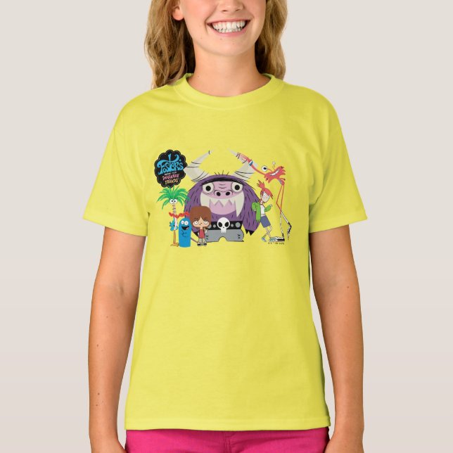 Camiseta Hogar Foster para amigos imaginarios | Colgar fuer (Anverso)