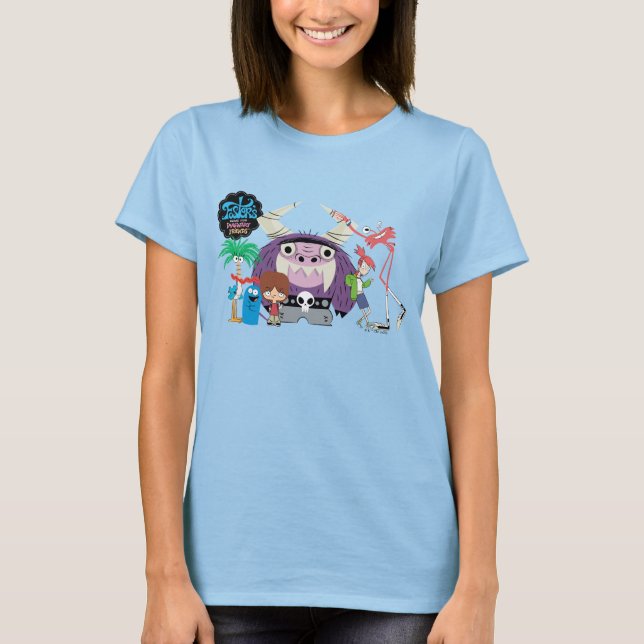 Camiseta Hogar Foster para amigos imaginarios | Colgar fuer (Anverso)