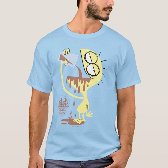 Camiseta Hogar Foster para amigos imaginarios | Queso (Anverso)