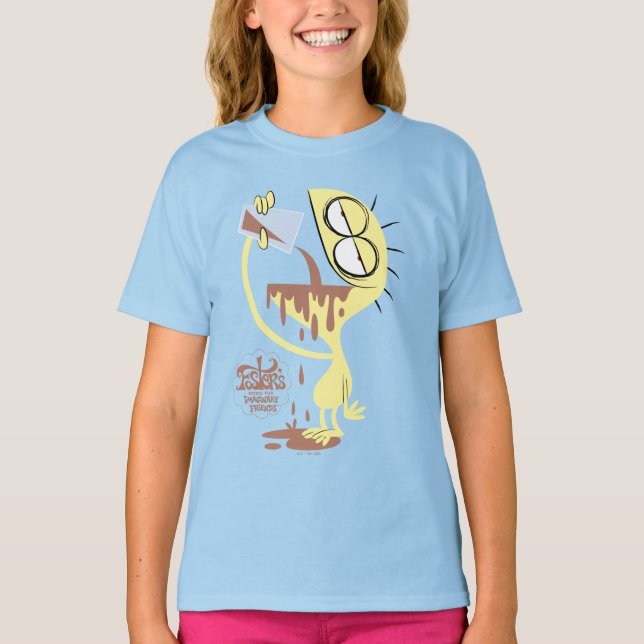 Camiseta Hogar Foster para amigos imaginarios | Queso (Anverso)
