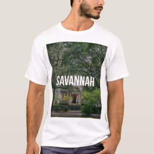Camiseta Hogar Histórico y Robles Vivientes de Savannah Geo