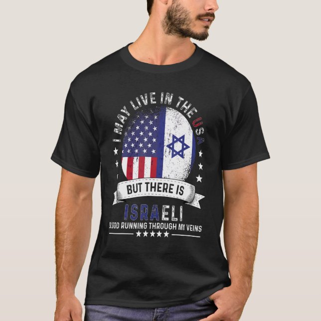 Camiseta Hogar israelí-estadounidense en el Israel estadoun (Anverso)