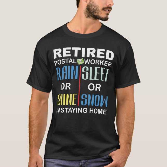 Camiseta Hogar jubilado de la estancia del brillo de la (Anverso)