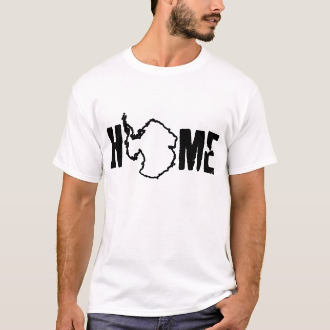 Camiseta Hogar - la Antártida (Anverso)