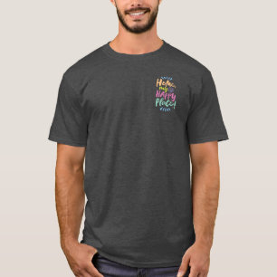 Camiseta ¡HOGAR, mi lugar feliz! Zona de confort acogedora 