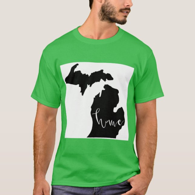 Camiseta Hogar Michigan (Anverso)