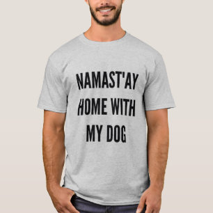 Camiseta Hogar namast'ay de Navidad Jánuca del navidad con