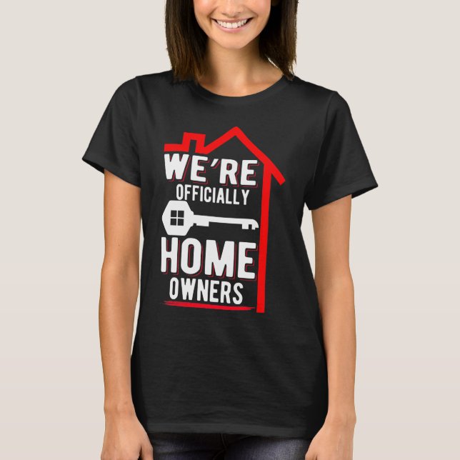 Camiseta Hogar nuevo inmobiliario (Anverso)