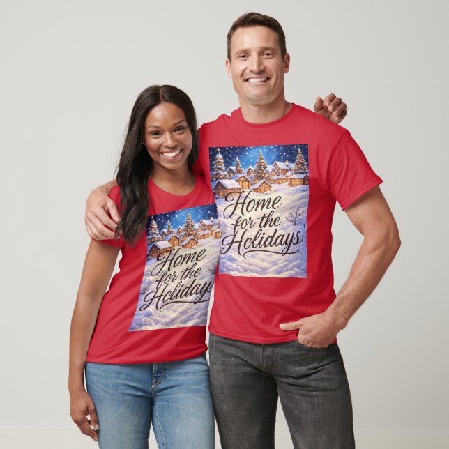 Camiseta 'Hogar para las Fiestas' (Unisexo)