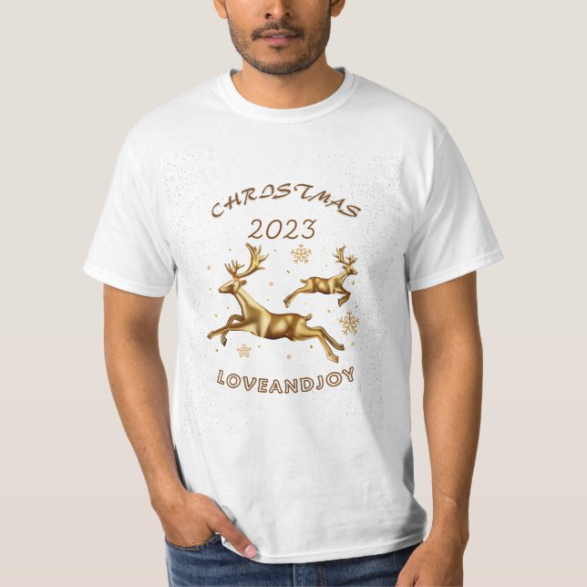 Camiseta Hogar para las vacaciones: Navidades 2023 (Anverso)