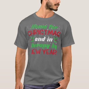 Camiseta Hogar Para Navidades Y Terapia Por Año Nuevo Funn