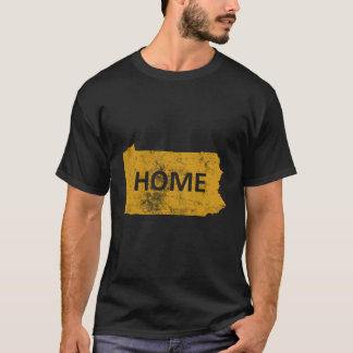 Camiseta Hogar - Pennsylvania Black & Gold