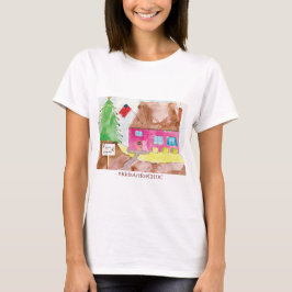Camiseta Hogar por vacaciones - KidsArt para CHOC
